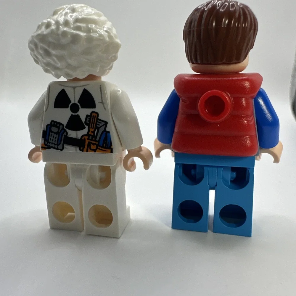 LEGO Back to the Future Doc Brown & Marty McFly 77256 SC138 SC139 Minifigures